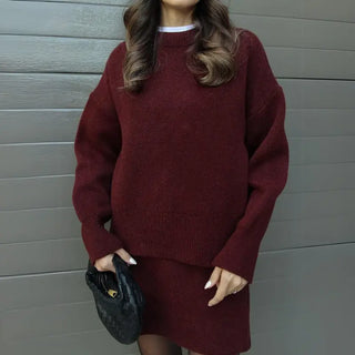 Tailleur Élégant en Laine Helena - StyleGrace™