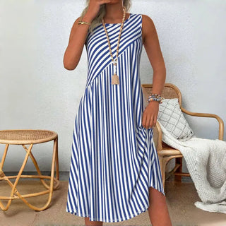 Robe Décontractée – StripedCharm™