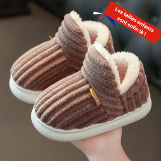 Pantoufles d'Hiver Confortables et Chaudes pour Enfant
