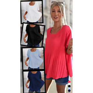 Blouse Élégance Plissée – Modefest™