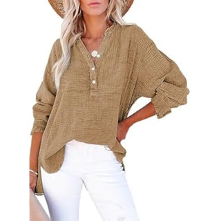 Chemise Légère et Décontractée en Mousseline - Leah™