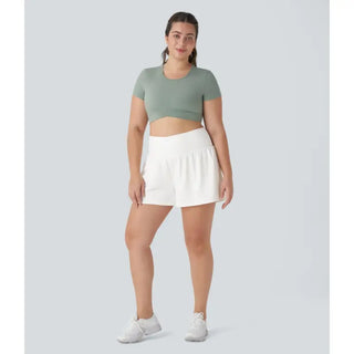 Short de Yoga 2-en-1 Ultra Confortable