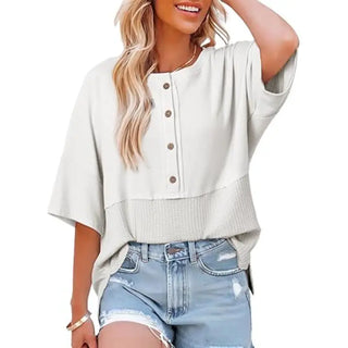 Blouse à Boutons Légère - Léah™
