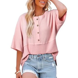 Blouse à Boutons Légère - Léah™