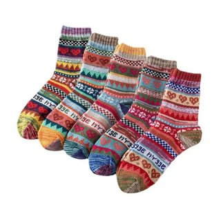 Chaussettes d’Hiver - CozyHeat™ (Pack de 5)