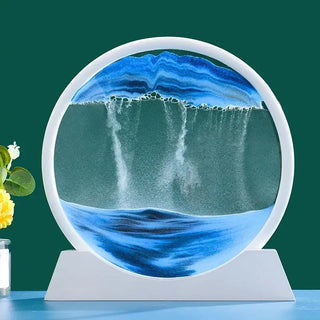 L'Art du Sable en Mouvement - Cadre Apaisant Unique