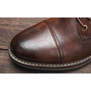 Bottines en Cuir Tendance - StyleStep™