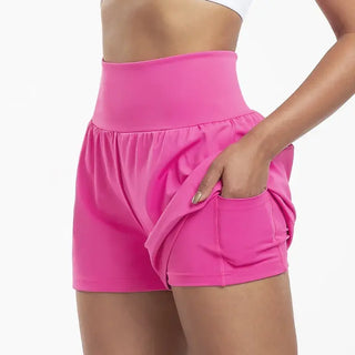 Short de Yoga 2-en-1 Ultra Confortable