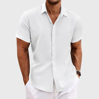 Chemise Légère en Lin – BreezeFit™
