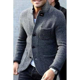 Veste Retro en Maille - ClassicWeave™