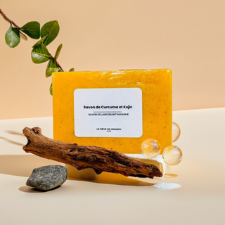 Savon Nettoyant au Curcuma - PureGlow™