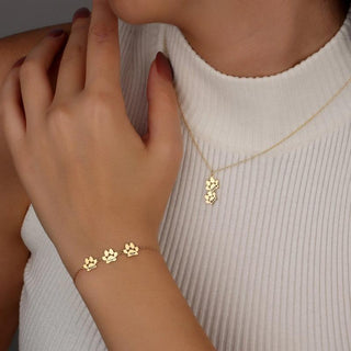 Bracelet Patte (+ Gravure Offerte) - MaPatte™